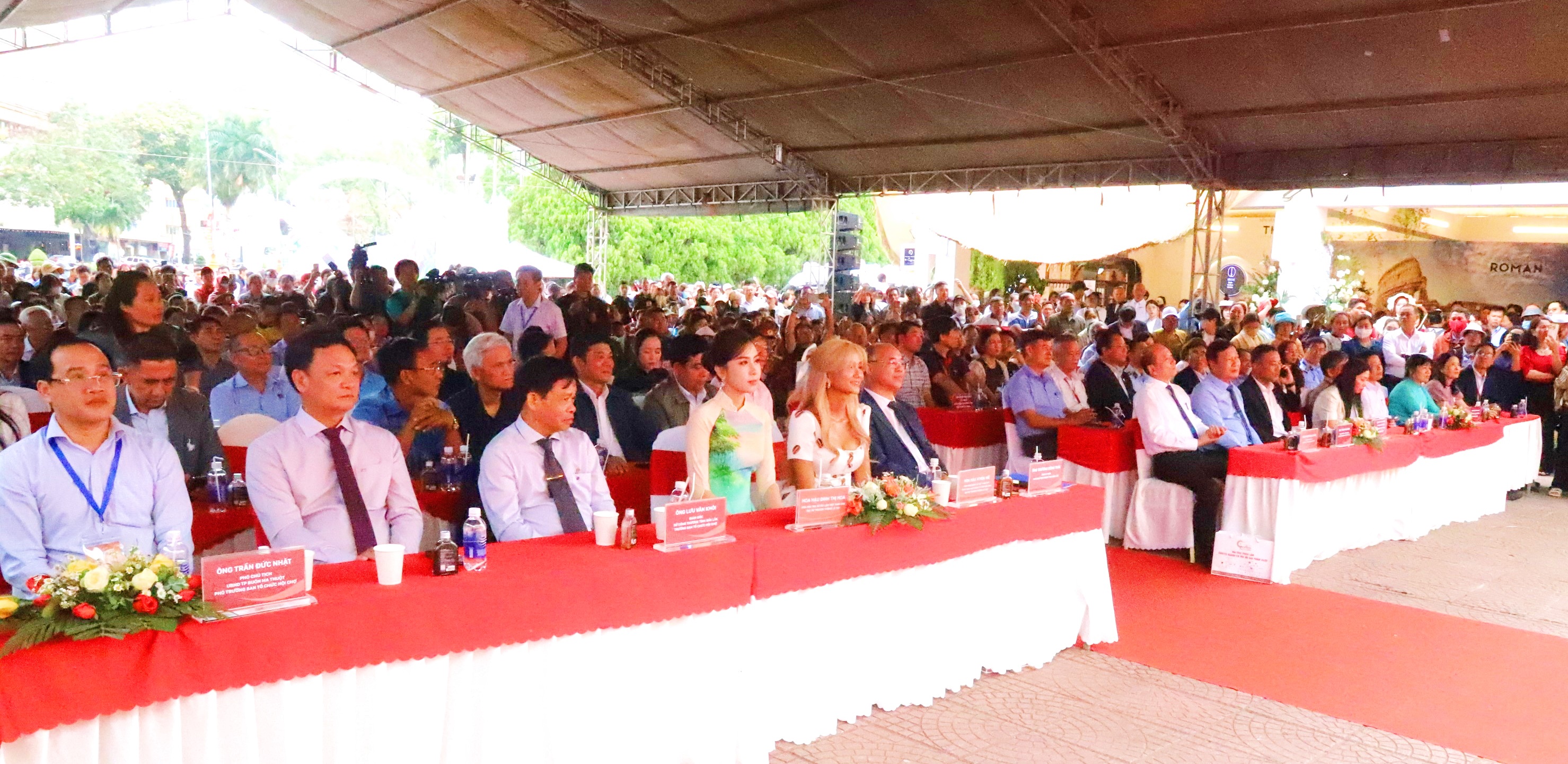 Có 435 gian hàng tham gia trưng bày các sản phẩm cà phê cùng các mặt hàng tại Hội chợ triển lãm chuyên ngành cà phê và sản phẩm OCOP năm 2025